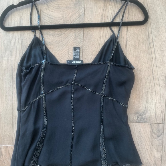 black silk camisole - Picture 5 of 8